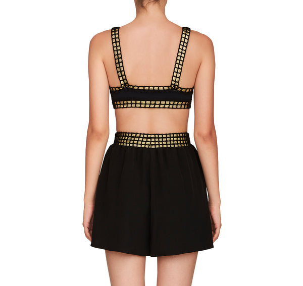 High Waisted Shorts - Black