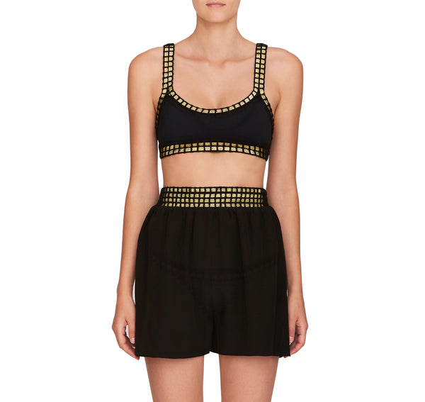 High Waisted Shorts - Black