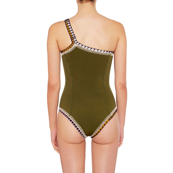 Wren - One Shoulder Maillot