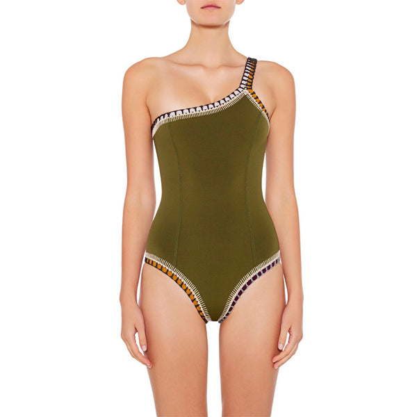 Wren - One Shoulder Maillot