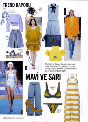COSMOPOLITAN TURKEY - AUGUST 2017