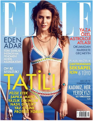 Turkish Elle COVER! - July 2015