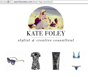 THE COVETEUR AND KATE FOLEY