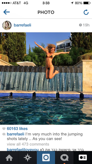 Bar Refaeli in TASMIN KIINI and full KIINI SPIRIT